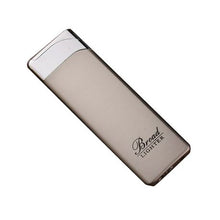 Load image into Gallery viewer, Ultra Broad Brushed Silver Lighter
