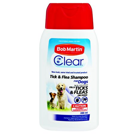 Bob Martin - Tick And Flea Shampoo - Dog - 200ml Buy Online in Zimbabwe thedailysale.shop