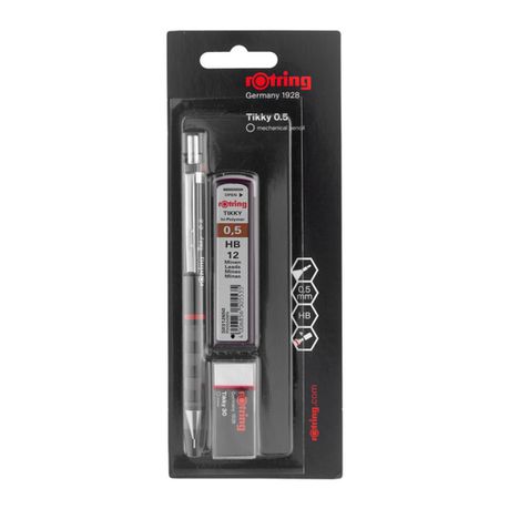 rOtring Tikky Value Pack - Tikky + Lead + Eraser Buy Online in Zimbabwe thedailysale.shop