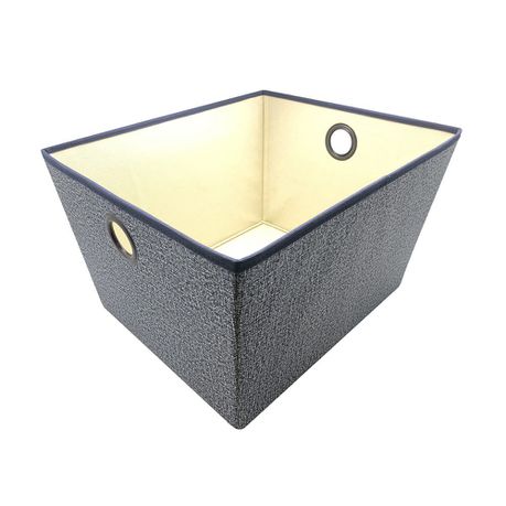 Decor Storage Large Storage Box - Denim Buy Online in Zimbabwe thedailysale.shop
