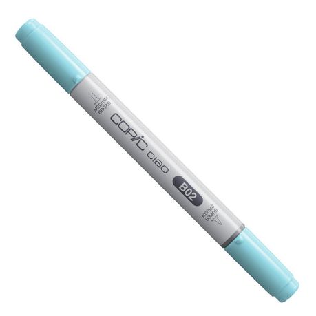 Copic Ciao Marker - Robins Egg Blue B02 Buy Online in Zimbabwe thedailysale.shop