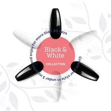 Load image into Gallery viewer, Styleberry Gel Nail Polish Black and White
