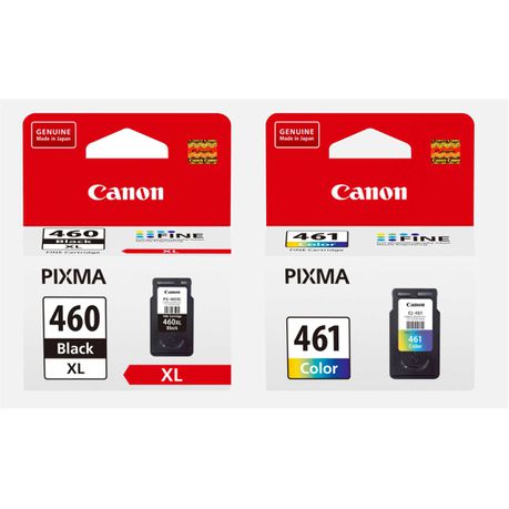 Canon PG460xl Black/Canon CL461 Colour Ink Multipack