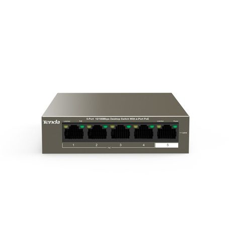 Tenda Switch 5-Port Ether 4-Port Poe Buy Online in Zimbabwe thedailysale.shop