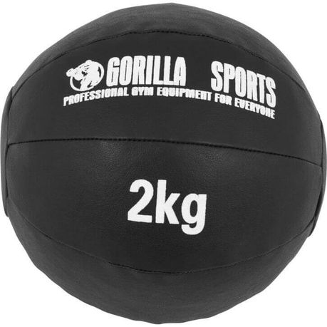 GORILLA SPORTS SA - Leather Style Medicine Ball 2KG Buy Online in Zimbabwe thedailysale.shop