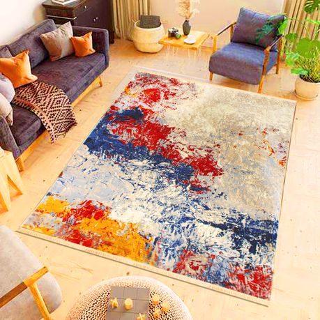 235x160cm Authentic Turkish Cappadocia Quality Woven Rug - Beige / Grey