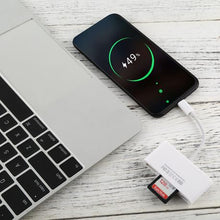Load image into Gallery viewer, 4 in 1 Lightning to USB Camera Card Adapter by superb
