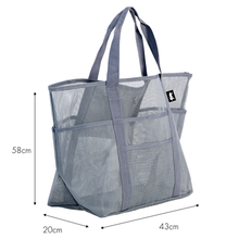 Load image into Gallery viewer, Dear Deer Tote / Shopper / Beach Bag (Grey)
