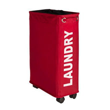 Load image into Gallery viewer, Wenko - Corno Laundry Basket -  Red 43L
