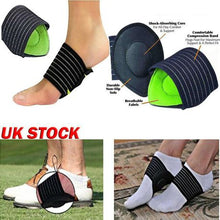 Load image into Gallery viewer, 1 Pair Strutz Cushioned Arch Foot Support Decrease Plantar Fasciitis Pain
