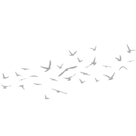 Fantastick - Fly Away Birds Frosted Vinyl Sticker Buy Online in Zimbabwe thedailysale.shop