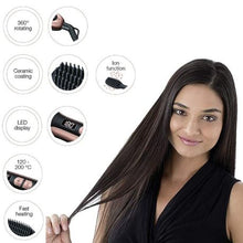 Load image into Gallery viewer, Beurer Hair Straightening Brush HS 60
