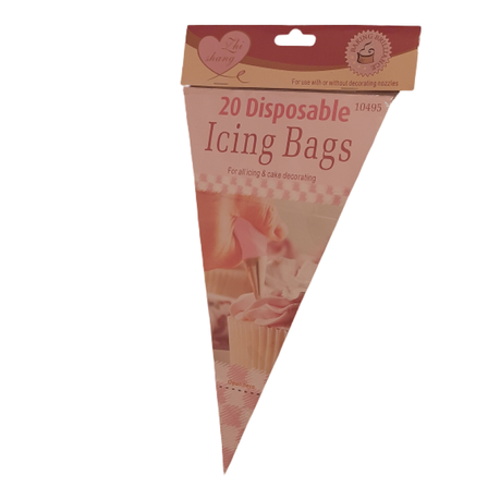 20 Disposable Icing and Decorative Piping Bags