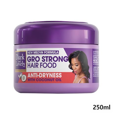 Dark and Lovely Gro Strong Anti-Dryness Hairfood - 250ml Buy Online in Zimbabwe thedailysale.shop