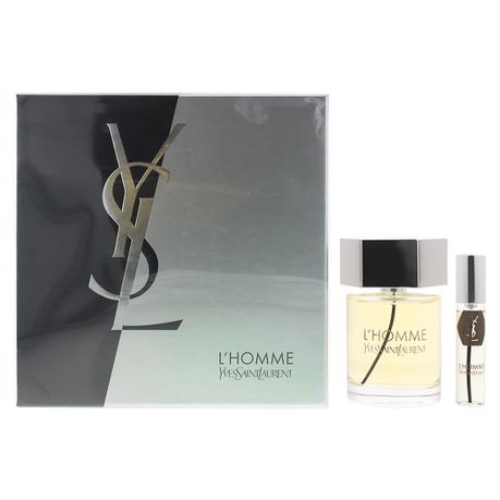 Yves Saint Laurent L'Homme Eau De Toilette Gift Set (Parallel Import) Buy Online in Zimbabwe thedailysale.shop
