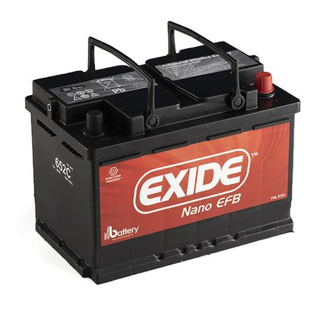 Exide 12V Car Battery -  652