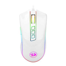 Load image into Gallery viewer, Redragon COBRA 10000 Dpi 7 Button Optical RGB Gaming Mouse - White
