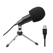 Load image into Gallery viewer, Fifine K668 Uni-Directional USB Condensor Microphone with Tripod - Black
