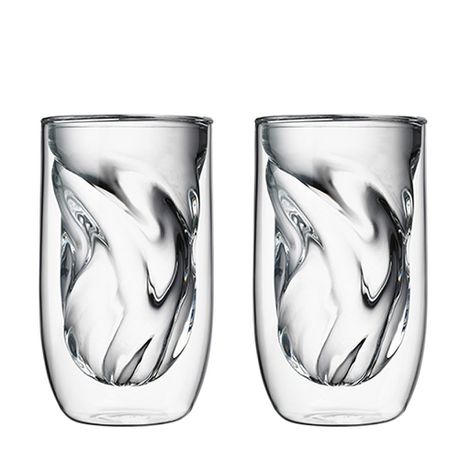 Soul Kitchen Element Earth Double Walled Glass Set of 2 - 350ml Buy Online in Zimbabwe thedailysale.shop