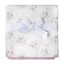 Load image into Gallery viewer, Baby Bunny 2PK Receiving Blanket
