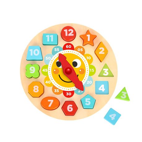 Nuovo Wooden Clock Puzzle Buy Online in Zimbabwe thedailysale.shop
