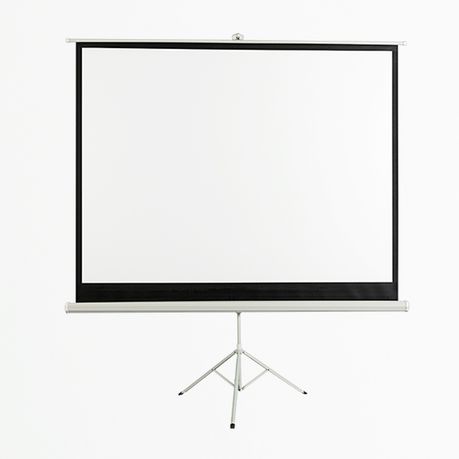 Tripod 100 inch portable electric projecting screen remote control Buy Online in Zimbabwe thedailysale.shop