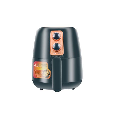 Large Capacity Kitchen Electric Air Fryer-4.8L-Black Buy Online in Zimbabwe thedailysale.shop