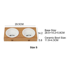 Load image into Gallery viewer, Ceramic Pet Bowl Set
