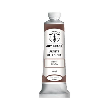 Art Board Artists' oil paint 40ml burnt sienna Buy Online in Zimbabwe thedailysale.shop