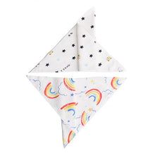 Load image into Gallery viewer, All Heart 2 Pack Baby Bib Clothes With Rainbow And Stars
