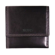 Load image into Gallery viewer, Nuvo - AW119 Black Leather Trifold Men's Wallet
