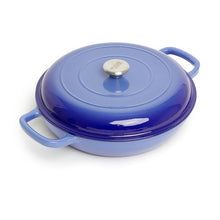 Load image into Gallery viewer, George &amp; Mason - 3.5L Cast Iron Casserole - Blue Enamel
