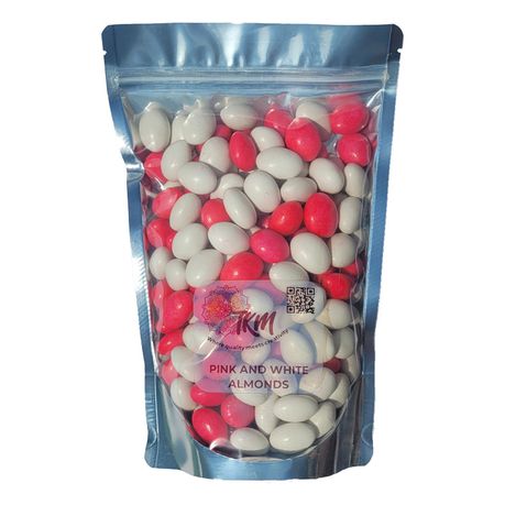 Pink and White Almond Sweets - 1KG