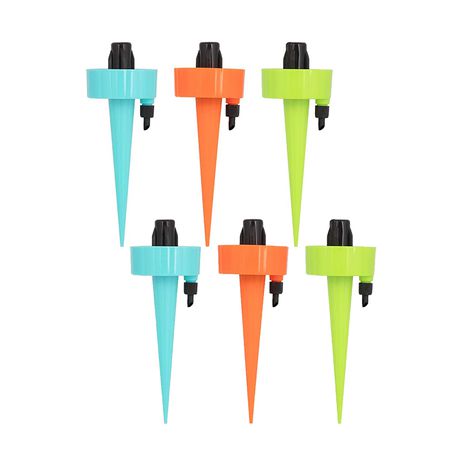 DHAO 6 Piece Self Watering Spikes Plant Self Watering Devices Buy Online in Zimbabwe thedailysale.shop
