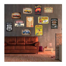 Load image into Gallery viewer, Aankopen - Michelin Tyre Service - Retro Vintage Metal Wall Plate
