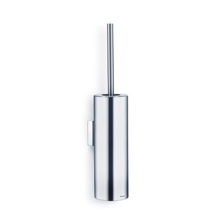 blomus Toilet Brush Wall Mounted Narrow Fit Matt Stainless-Steel 46cm NEXIO Buy Online in Zimbabwe thedailysale.shop
