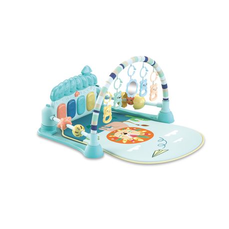 Time2Play Baby Piano Activity Mat Blue Buy Online in Zimbabwe thedailysale.shop