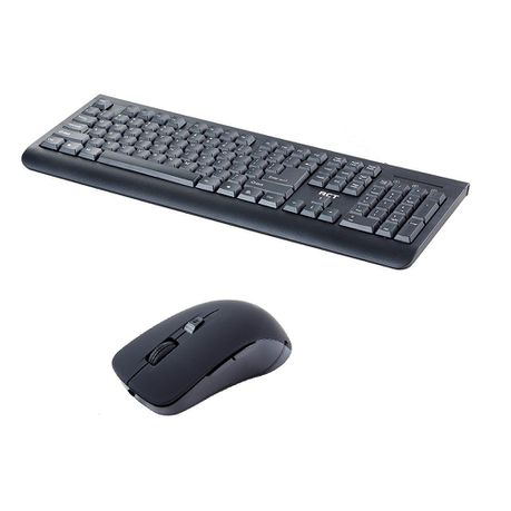 RCT K19W 2.4GHz Wireless Keyboard and Mouse Combo Set