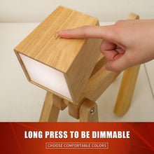 Load image into Gallery viewer, Decorative Natural Wood Bedside or Table Lamp
