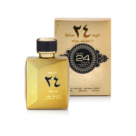 Oud 24 Hours Majestic Gold 100ml perfume Buy Online in Zimbabwe thedailysale.shop
