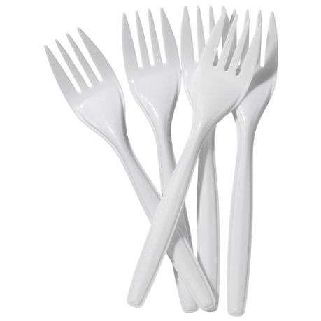 50x Sp-Berner Plastic Disposable Forks Cutlery Party Tablewear 176mm High