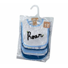 Load image into Gallery viewer, Baby Bib Set 5 Piece - Roar
