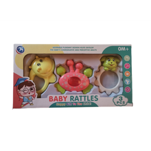 Load image into Gallery viewer, Baby Rattles 3 Pieces
