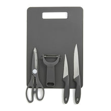 Load image into Gallery viewer, Essentials - 5 Piece Knife Set - Black

