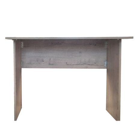 FLIP n FLAT Folding Portable Desk 100x60cm - Rustic Wood Buy Online in Zimbabwe thedailysale.shop