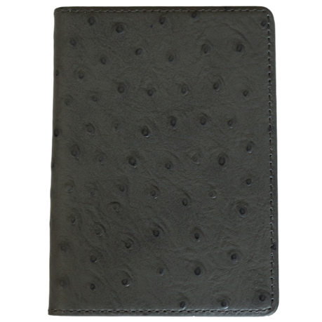 Passport Cover - Ostrich Leather - Grey Buy Online in Zimbabwe thedailysale.shop