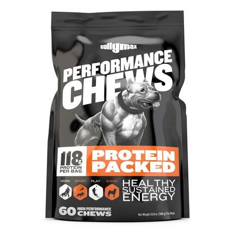 Bully Max Performance Chews - Muscle Building Chews for Dogs - 60 Chews Buy Online in Zimbabwe thedailysale.shop