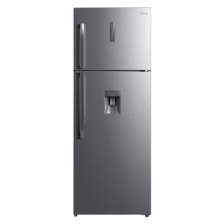 Midea - 468L Top Freezer Combi Fridge with Water Dispenser - Silver