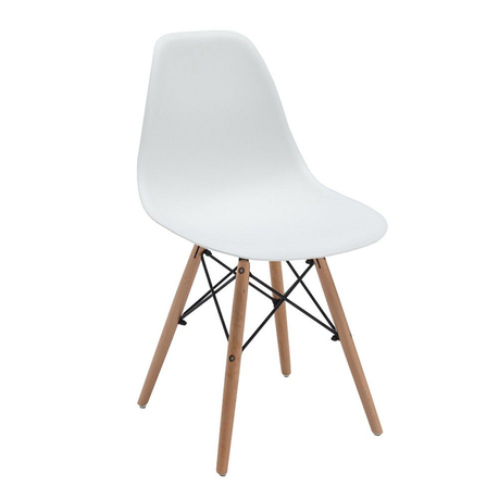 Childrens Wooden Leg Chair - White Buy Online in Zimbabwe thedailysale.shop