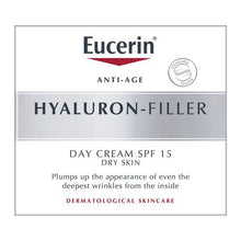 Load image into Gallery viewer, Eucerin Hyaluron - Filler Moisturiser SPF15  Day 50ml
